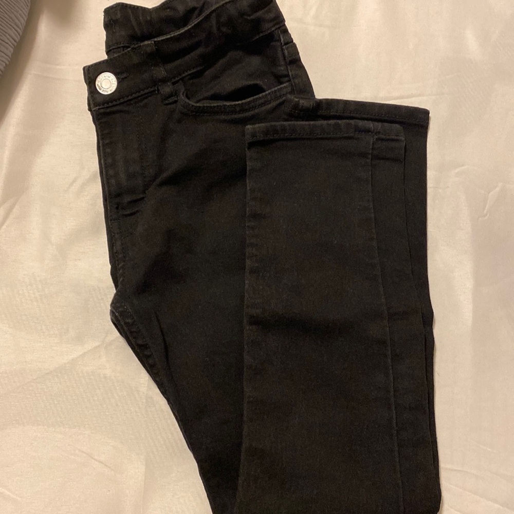 Kid’s skinny black jeans